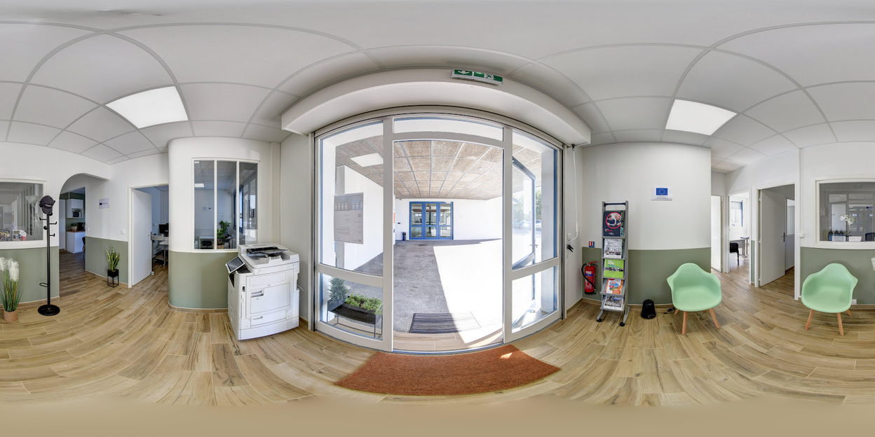 Visite virtuelle 360 de GEIQ BTP 64 à Lescar – Établissement Spécialisé – Webvisite
