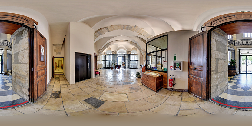 Visite virtuelle 360° de Hostellerie Charles de Foucauld à Viviers – Hôtel – Webvisite