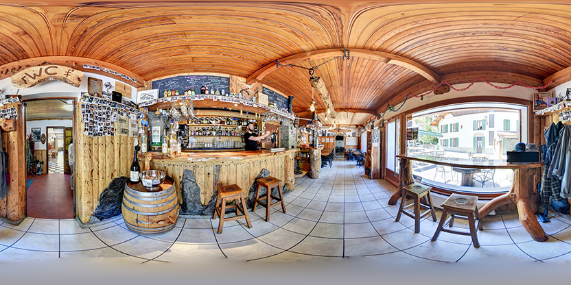 Visite virtuelle 360° de Hôtel restaurant du Mont Olan à La Chapelle-en-Valgaudémar – Hôtel – Webvisite