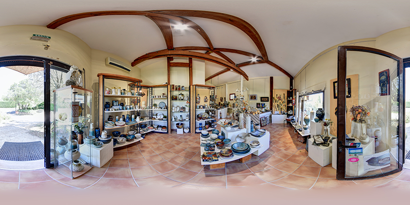 Visite virtuelle 360° de Denniel Marie Christine à Bonnieux – Magasin de décoration – Webvisite
