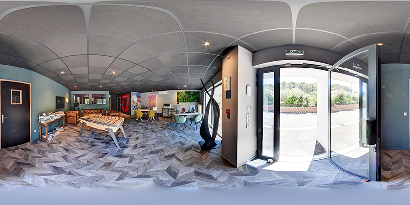 Visite virtuelle 360° de D'co et Reno | Rénovation d'intérieur à Saint-Estève-Janson – Magasin de bricolage – Webvisite