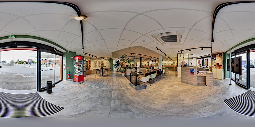 Visite virtuelle 360° de interOptical à Ménétrol – Opticien – Webvisite