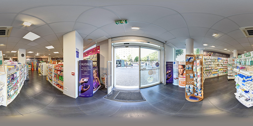 Visite virtuelle 360° de Pharmacie Terres Neuves à Bègles – Pharmacie – Webvisite