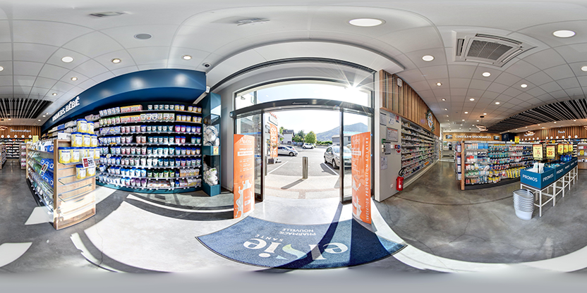 Visite virtuelle 360° de Pharmacie Nouvelle - Voiron à Voiron – Pharmacie – Webvisite
