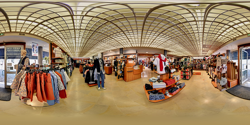 Visite virtuelle 360° de Drhouin-Burdet - Prêt-à-porter - Chaussures à Plateau d'Hauteville – Magasin de vêtements – Webvisite