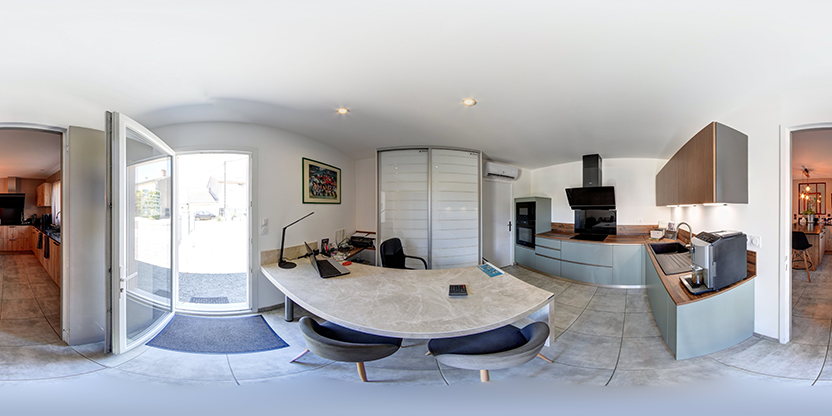 Visite virtuelle 360° de Thierry Creation Cuisines. Cuisiniste à Brens – Cuisiniste – Webvisite
