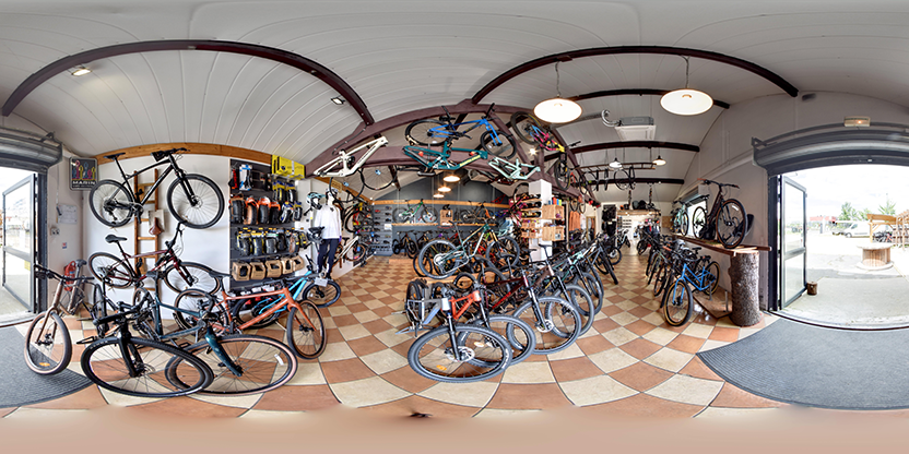 Visite virtuelle 360° de MiniB Cycles à St Gratien – Magasin de vélos – Webvisite