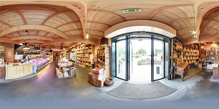 Visite virtuelle 360° de Charcuterie Millas Moulin Mage à Murat-sur-Vèbre – Boucherie – Webvisite