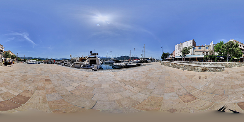 Visite virtuelle 360° de Le Popeye à Saint-Florent – Location de bateaux – Webvisite
