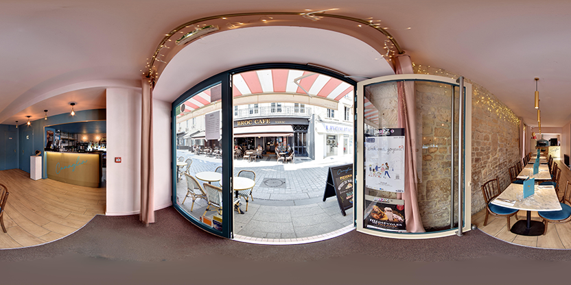 Visite virtuelle 360° de Pizzeria Canaglia Caen à Caen – Pizzeria – Webvisite