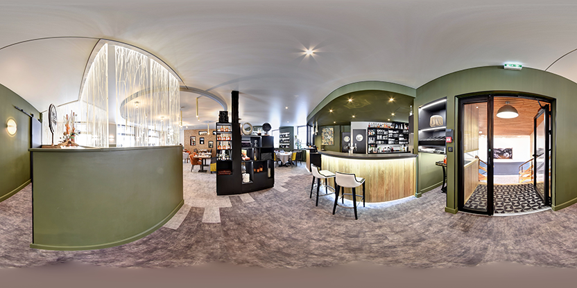 Visite virtuelle 360 de L'Hors Du Temps à Gérardmer – Restaurant – Webvisite