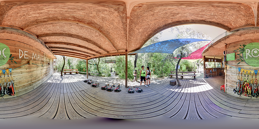Visite virtuelle 360° de Roc de Massereau à Sommières – Parc – Webvisite