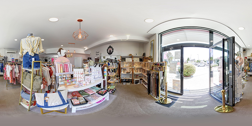 Visite virtuelle 360 de Le Dressing D'angele à Mauges-sur-Loire – Vêtements pour femmes – Webvisite