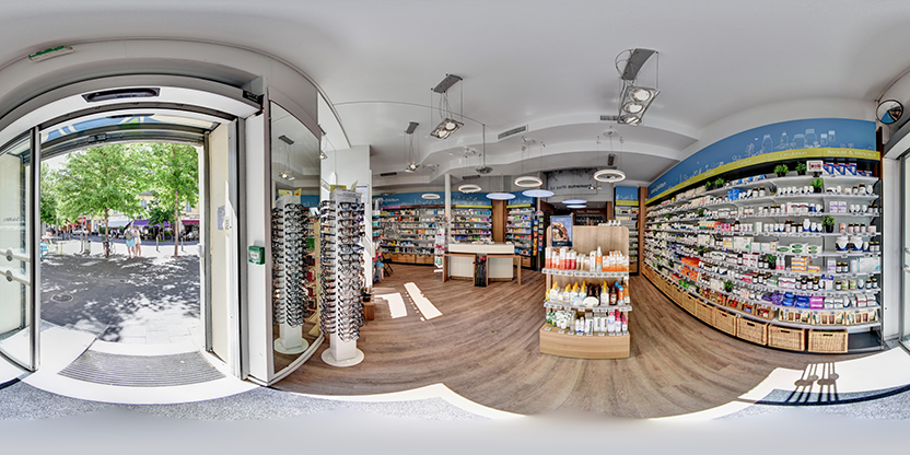 Visite virtuelle 360° de Pharmacie Saetone à Nice – Pharmacie – Webvisite
