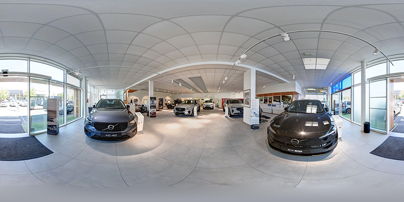 Visite virtuelle 360 de Concessionnaire Volvo Vendée à La Roche-sur-Yon à Mouilleron-le-Captif – Concessionnaire automobile – Webvisite