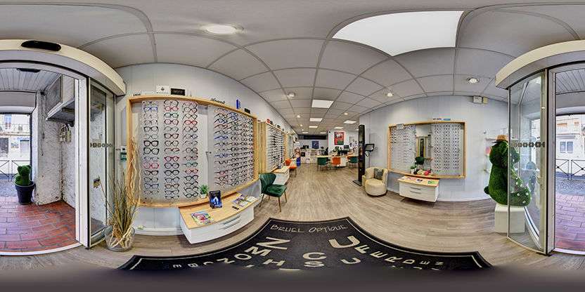Visite virtuelle 360° de La Lunetterie à Sérignan – Opticien – Webvisite
