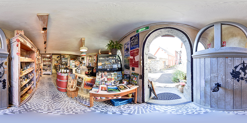 Visite virtuelle 360° de Les Epicurieuz à Saint-Nectaire – Bar – Webvisite