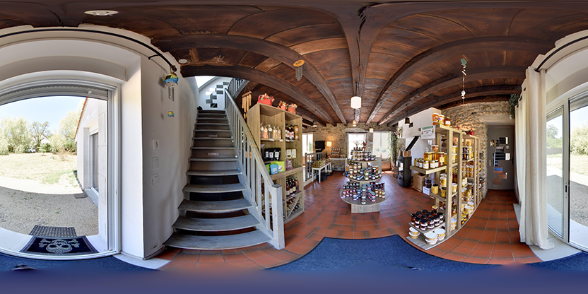 Visite virtuelle 360° de Miels et Confitures De Fattie à Saint-Amand-Montrond – Épicerie fine – Webvisite