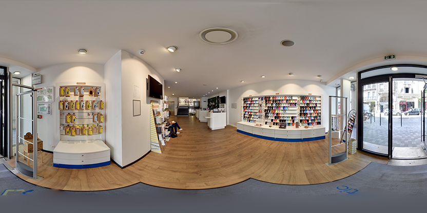 Visite virtuelle 360° de 6netic Reims • Apple IRP à Reims – Magasin de téléphonie mobile – Webvisite
