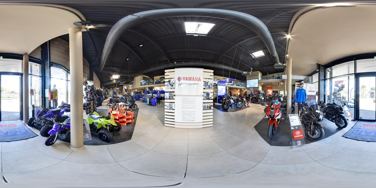 Visite virtuelle 360 de Yamaha Benati Motos Concessexclusif a Roquebrune-sur-Argens en Var - Webvisite
