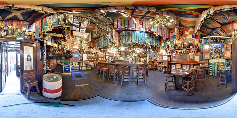 Visite virtuelle 360° de O'Brady's Irish Pub à Marseille – Pub – Webvisite