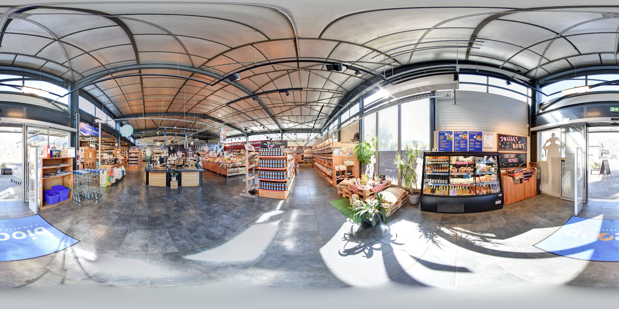 Visite virtuelle 360 de Biocoop Voreppe Porte De Chartreuse à Voreppe – Magasin d'alimentation bio – Webvisite