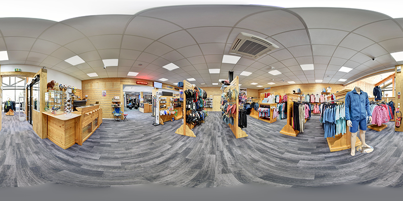 Visite virtuelle 360° de Sport 2000 Tracq sports à Bessans – Location de vélos – Webvisite