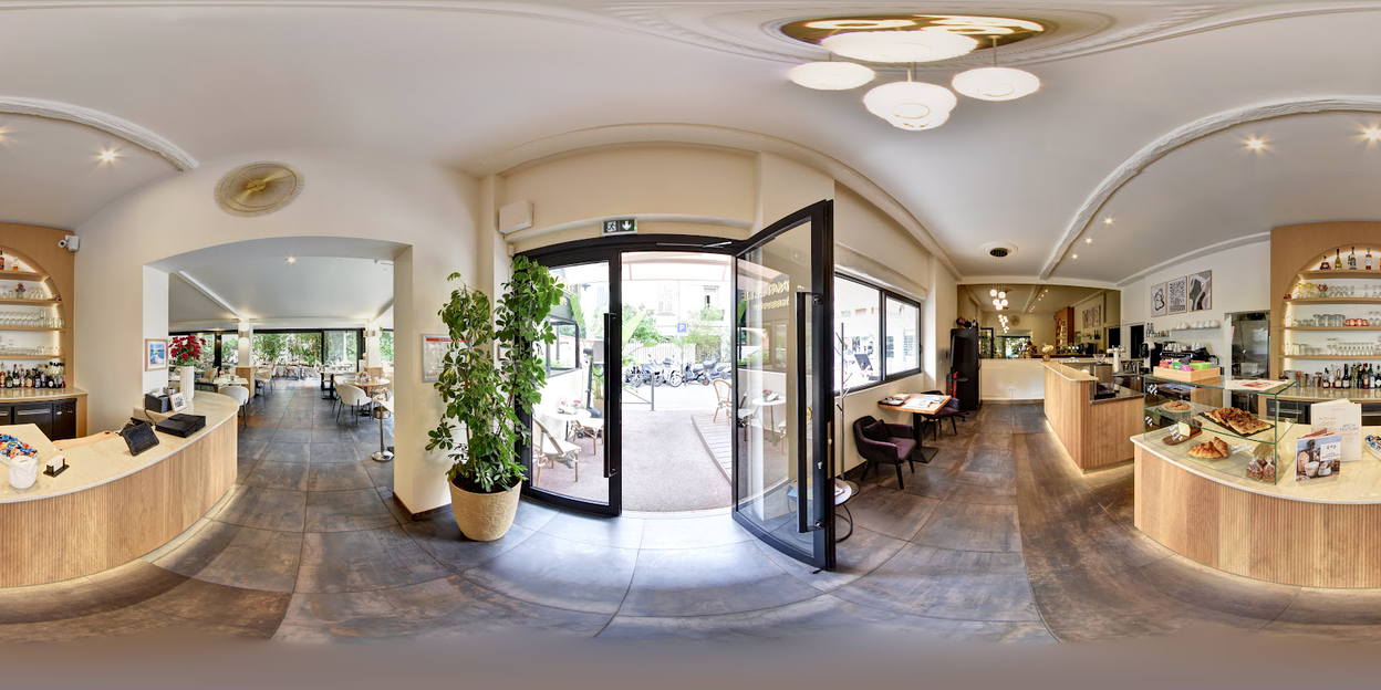 Visite virtuelle 360 de La Pignatelle à Beaulieu-sur-Mer – Restaurant – Webvisite