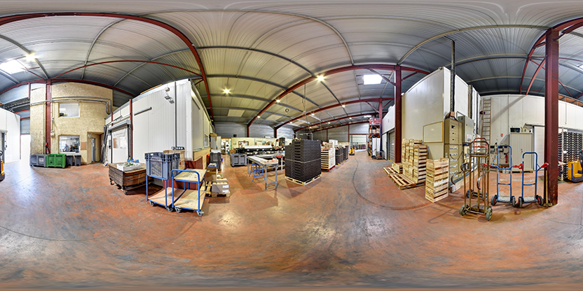 Visite virtuelle 360° de Les Vergers de la Tour à Eurre – Magasin d'alimentation bio – Webvisite