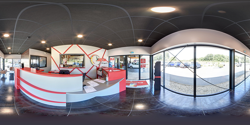 Visite virtuelle 360 de J2M Carrosserie à Perros-Guirec – Garage – Webvisite
