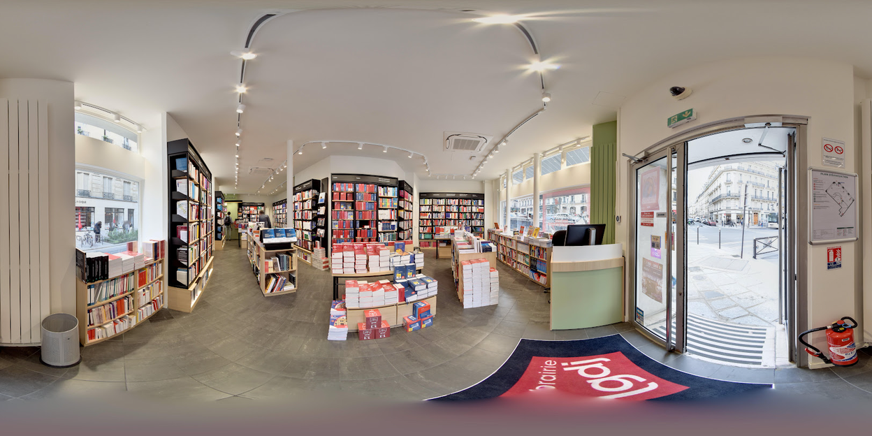 Visite virtuelle 360 de Librairie LGDJ a Paris - Webvisite
