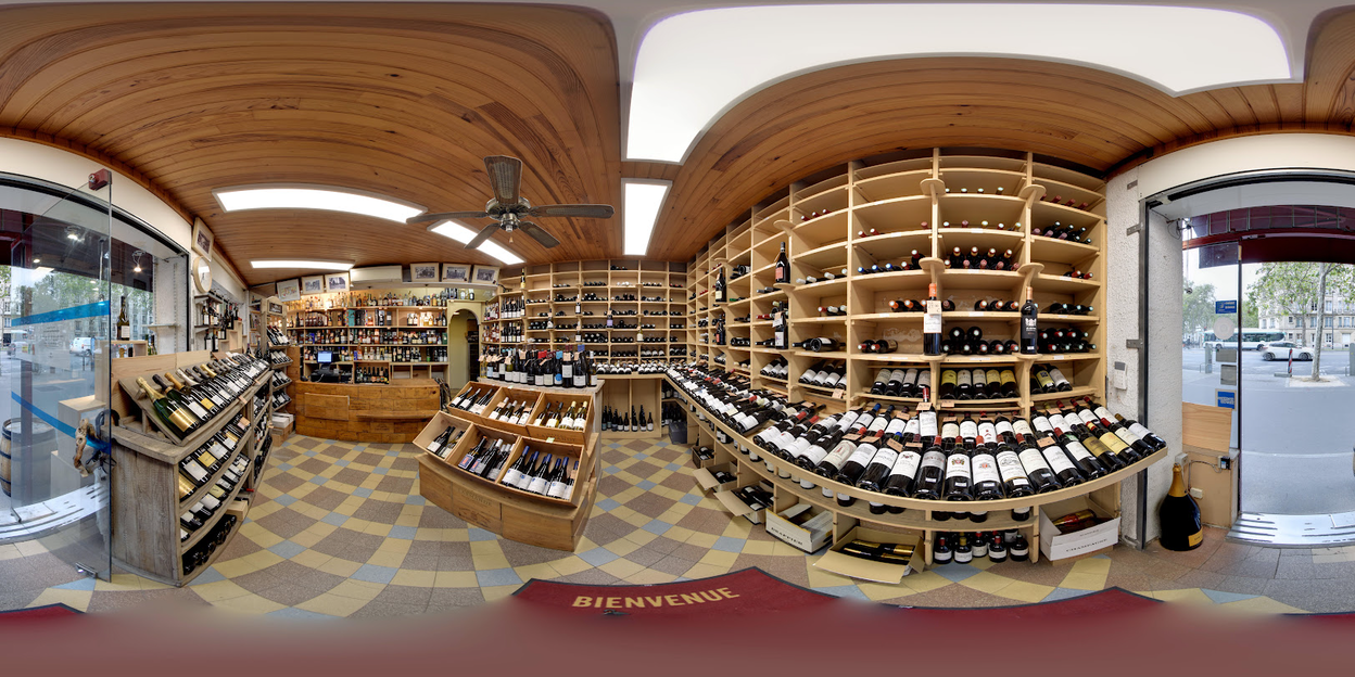 Visite virtuelle 360 de Les Caves de Courcelles à Paris – Caviste – Webvisite