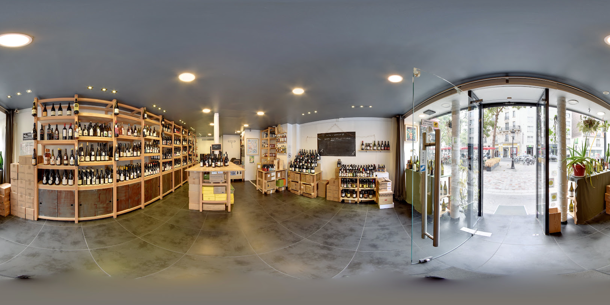 Visite virtuelle 360 de Substrats à Paris – Caviste – Webvisite